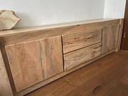 Niska komoda - drewno mango - 200 cm 