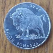 2 Hrywny 2003 Flora i fauna -Żubr