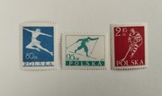 Polska Fi 696-698 ** Sporty Zimowe Rocznik 1953 - Wyprzedaż - Okazja
