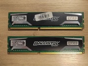 Crucial Balistix Sport 8GB (2x4GB) DDR3 1600MHz CL9 XMP