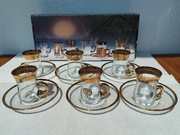 Bohemia szklanki do herbaty tureckiej