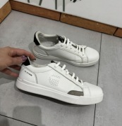 Skórzane sneakersy białe damskie 39 trampki