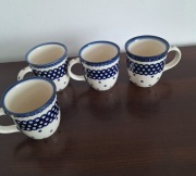 6 szt  duże kubki 400ml.Boleslawiec 