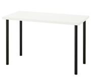 Biurko Białe Ikea regulowana wysokość