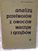 Analizy przetworów z owoców i warzyw. Charłampowicz.