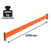 Trawers belka regału paletowego L-270cm nośność 3000kg 3x1000kg