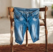 Markowe spodnie spodenki cargo Tommy Hilfiger r 31 jeans szorty 38/M