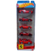 Zestaw 5 aut Ferrari Hot Wheels 5-pak JKG16 (Najnowsza seria 2026) 