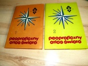 Geograficzny Atlas Świata stan idealny + gratis oryginalna kaseta pop 