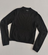 Stradivarius damski sweter krótki czarny S/36