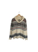 Norweski sweter z kominem, rozmiar S, stan bardzo dobry