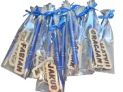 Brelok drewniany+ długopis, imię, prezent, Dzień Chłopaka, Dzień Mężczyzny