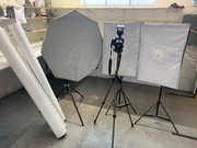 Aparat NIKON D3300 + lampy i statywy