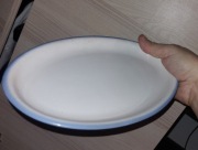 Półmisek z błękitną otoczką