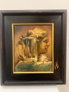 Obraz olejny Marka Chmielewskiego 21x27cm