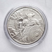Moneta srebrna Eric BLOODAXE MEDAL Legendary Warriors 1 uncja Srebra 2023