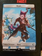 Hero/Knight token (Final Fantasy - Magic the Gathering)