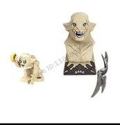 Figurki z klocków Orka Azog oraz Goluma z Hobbita