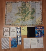 Spirit of Excalibur IBM/PC - big box - 1990 - dyskietki 3,5" + Hintbook