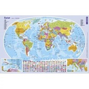 Mapa Świata podkładka na biurko