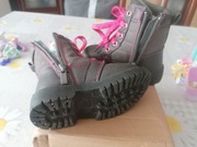 Zimowe traperki buty rozmiar 22/23 szare