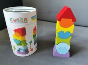 Cubika - klocki drewniane/sorter zabawka drewniana Nowe. Wiek 2+