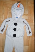 Bałwanek Bałwan Olaf  strój przebranie piżama  5/6 Lat_116 cm 