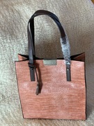 Piękna brązowa torba shopper