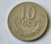 10 Groszy 1949 -Miedzionikiel