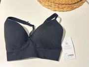 Biustonosz sportowy Athleta czarny. Rozmiar XXS