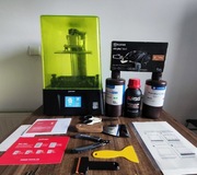 Drukarka 3D żywiczna Phrozen Sonic mini 8ks duży zestaw 3 żywice akcesoria