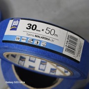 Taśma malarska niebieska UV PSB 30mm x 50m ochronna pro 60st solidna mocna