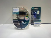 Philips H7 55 W 2 szt. +X-tremeVision P W5W 