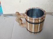 Kubek 0.5 L. Ręcznie robiony duży kubek do piwa