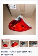 Lampa Peugot 2008 lewy