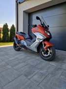 BMW C650 Sport Czerwony
