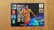 13-14 Panini Adrenalyn XL UEFA Champions League LEO MESSI Edycja Limitowana