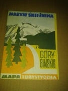 Masyw Śnieżka Bialskie PPWK Stara mapa ładna