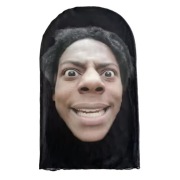 Maska IShowSpeed Speed Streamer Siatka Przebranie Kostium Czapka NOWA