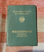 Paszport niemiecki Stary wzór 1982