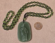 DUŻY Naszyjnik z Watykanu. Różaniec. PREZENT dla Babci. Maj 2025(T).