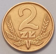 2 zł złote 1977 r.