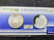 Srebrna moneta  10 EURO WM 2006 1/2 (0,54) oz srebra 999. Czytaj opis.