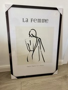 Ramka Oscar Jysk 50x70 czarna 