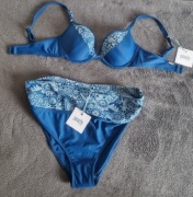 PANACHE SWIM Marisa Fold Pant/Plunge CROCHET PR