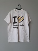 Koszulka tshirt I love Tarnowskie Góry L biała