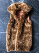 Handmade kamizelka ze sztucznego futra futro blogerska S/M 36/38 NOWA