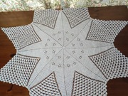 Szydełkowy obrus śr.120