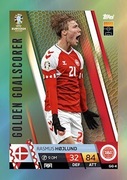 Karta Topps Euro 2024 GOLDEN GOALSCORER GG 4 RASMUS HOJLUND