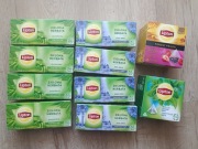Zestaw 10 opakowań herbat zielonych Lipton 
